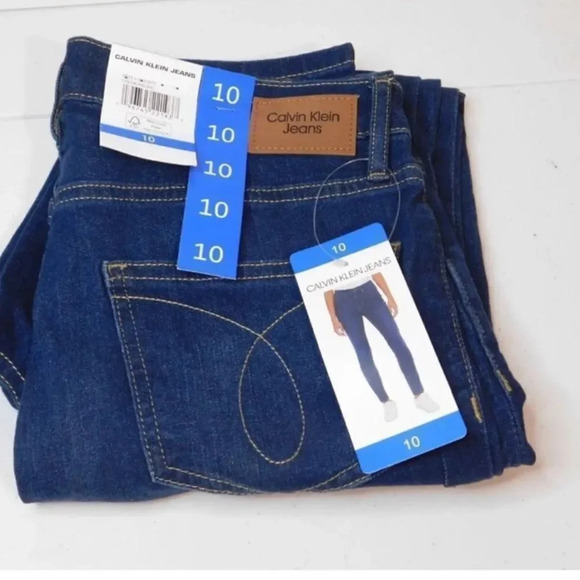 Calvin Klein Jeans Ladies High Rise Denim - Picture 8 of 8